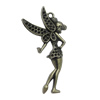 Pendant. Fashion Zinc Alloy Jewelry Findings. Angel 70x39mm. Sold by PC
