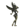 Pendant. Fashion Zinc Alloy Jewelry Findings. Angel 70x39mm. Sold by PC