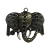 Pendant. Fashion Zinc Alloy Jewelry Findings. Animal 63x68mm. Sold by PC