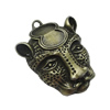 Pendant. Fashion Zinc Alloy Jewelry Findings. Animal 56x44mm. Sold by PC
