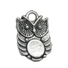 Pendant. Fashion Zinc Alloy Jewelry Findings. Animal 15x10mm. Sold by Bag
