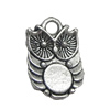 Pendant. Fashion Zinc Alloy Jewelry Findings. Animal 15x10mm. Sold by Bag