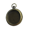 Zinc Alloy Cabochon Settings. Fashion Jewelry Findings. 66x51mm, Inner dia:40mm. Sold by PC
