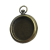 Zinc Alloy Cabochon Settings. Fashion Jewelry Findings. 66x51mm, Inner dia:40mm. Sold by PC