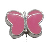 Zinc Alloy Enamel Beads, Fashion jewelry findings Animal 11x15mm, Sold by Bag