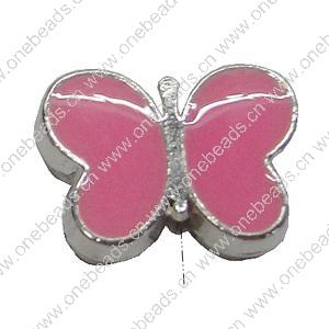 Zinc Alloy Enamel Beads, Fashion jewelry findings Animal 11x15mm, Sold by Bag