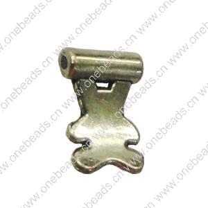 Beads. Fashion Zinc Alloy jewelry findings. Animal 15x10mm. Sold by Bag