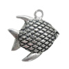 Pendant. Fashion Zinc Alloy Jewelry Findings. Animal 20x20mm. Sold by Bag
