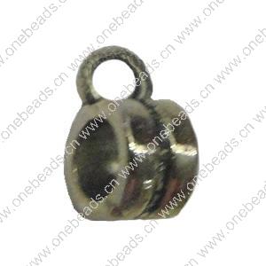 Bail. Fashion Zinc Alloy Jewelry Findings. Tube 9x4mm. Sold by Bag
