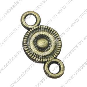 Connector. Fashion Zinc Alloy Jewelry Findings. 16x8mm. Sold by Bag