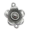 Connector. Fashion Zinc Alloy Jewelry Findings. 23x17mm. Sold by Bag