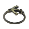 Zinc Alloy Ring, 22x20mm, Inner dia：17mm Sold by Bag
