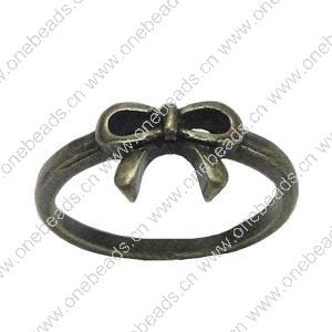 Zinc Alloy Ring, 22x20mm, Inner dia：17mm Sold by Bag