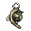 Pendant. Fashion Zinc Alloy Jewelry Findings. Animal 15x10mm. Sold by Bag
