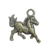 Pendant. Fashion Zinc Alloy Jewelry Findings. Animal 15x15mm. Sold by Bag
