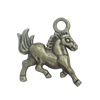 Pendant. Fashion Zinc Alloy Jewelry Findings. Animal 15x15mm. Sold by Bag
