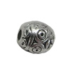 Beads. Fashion Zinc Alloy jewelry findings. Drum 6x5.5mm. Sold by Bag

