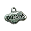 Pendant. Fashion Zinc Alloy Jewelry Findings. Nugget 13x16mm. Sold by Bag
