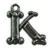 Pendant. Fashion Zinc Alloy jewelry findings. Letter 25x20mm. Sold by Bag
