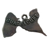 Pendant. Fashion Zinc Alloy jewelry findings. Nugget 30x20mm. Sold by Bag