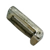 Slider, Zinc Alloy Bracelet Findinds, 10x4mm, Hole size:6.5mm, Sold by KG