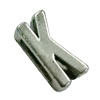 Slider, Zinc Alloy Bracelet Findinds, 10x5.5mm, Hole size:6.5mm, Sold by KG