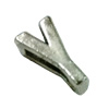 Slider, Zinc Alloy Bracelet Findinds, 10x5mm, Hole size:6.5mm, Sold by KG