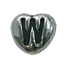 Beads. Fashion Zinc Alloy jewelry findings. Heart 8x8mm, Hole size:about 1mm Sold by Bag