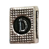 Slider, Zinc Alloy Bracelet Findinds, 10x8mm, Hole size:8mm, Sold by KG