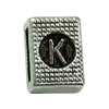 Slider, Zinc Alloy Bracelet Findinds, 10x8mm, Hole size:8mm, Sold by KG
