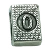 Slider, Zinc Alloy Bracelet Findinds, 10x8mm, Hole size:8mm, Sold by KG