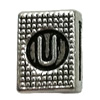 Slider, Zinc Alloy Bracelet Findinds, 10x8mm, Hole size:8mm, Sold by KG