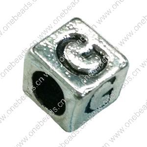 Europenan style Beads. Fashion jewelry findings. 8x8mm, Hole size:4.5mm. Sold by Bag