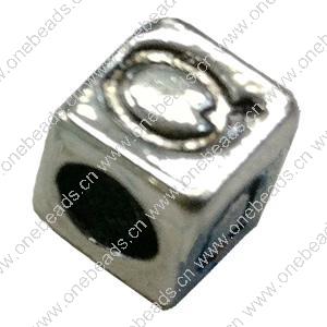 Europenan style Beads. Fashion jewelry findings. 8x8mm, Hole size:4.5mm. Sold by Bag