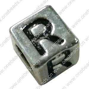 Europenan style Beads. Fashion jewelry findings. 8x8mm, Hole size:4.5mm. Sold by Bag