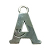 Pendant. Fashion Zinc Alloy Jewelry Findings. Letter 32x25mm. Sold by Bag