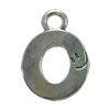 Pendant. Fashion Zinc Alloy Jewelry Findings. Letter 32x24mm. Sold by Bag
