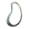 Donut，Fashion Zinc Alloy Jewelry Findings. 39x25mm, Sold by bag
