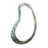 Donut，Fashion Zinc Alloy Jewelry Findings. 39x25mm, Sold by bag