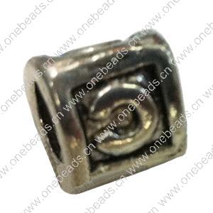 Europenan style Beads. Fashion jewelry findings. 8x8mm, Hole size:4.5mm. Sold by Bag