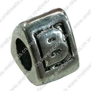 Europenan style Beads. Fashion jewelry findings. 8x8mm, Hole size:4.5mm. Sold by Bag