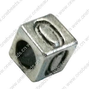 Europenan style Beads. Fashion jewelry findings. 8x8mm, Hole size:5mm. Sold by Bag