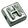 Beads. Fashion Zinc Alloy jewelry findings. Square 10x10mm, Hole size:about 1mm Sold by Bag
