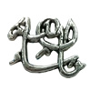 Pendant. Fashion Zinc Alloy Jewelry Findings. 27x21mm. Sold by Bag
