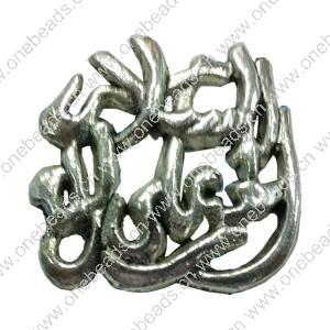 Pendant. Fashion Zinc Alloy Jewelry Findings. 25x25mm. Sold by Bag