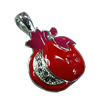 Zinc Alloy Enamel Pendant, Fashion jewelry findings 33x23mm, Sold by PC
