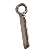 Pendant. Fashion Zinc Alloy Jewelry Findings. Letter 16x5mm. Sold by Bag
