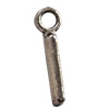 Pendant. Fashion Zinc Alloy Jewelry Findings. Letter 16x5mm. Sold by Bag