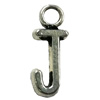 Pendant. Fashion Zinc Alloy Jewelry Findings. Letter 16x6mm. Sold by Bag
