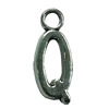 Pendant. Fashion Zinc Alloy Jewelry Findings. Letter 16x7mm. Sold by Bag